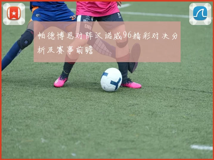 帕德博恩对阵汉诺威96精彩对决分析及赛事前瞻